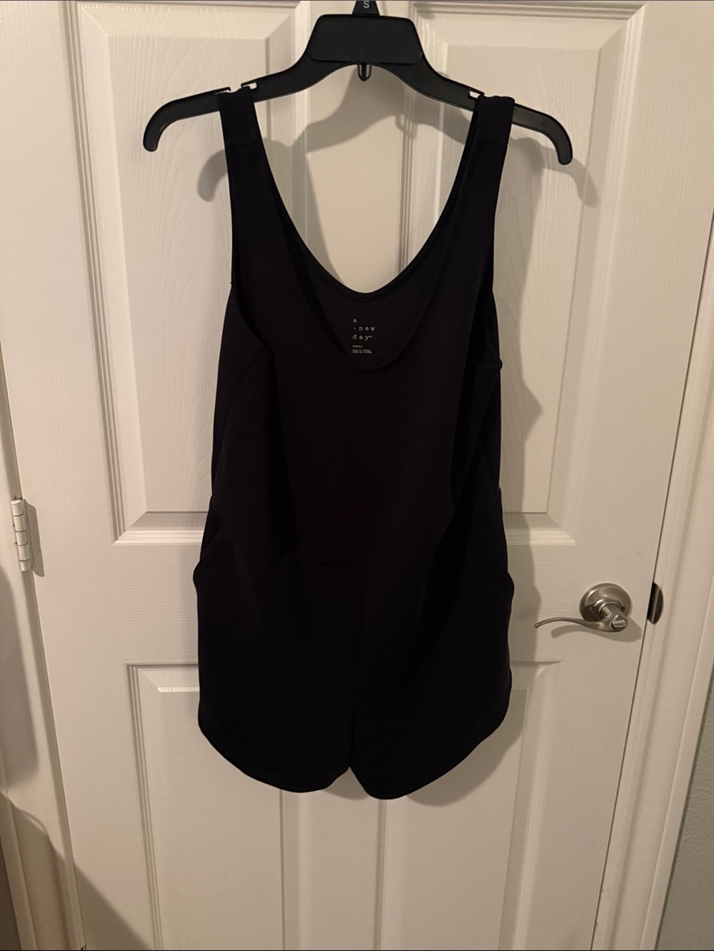 a new day Black V-Neck Sleeveless Tank Top